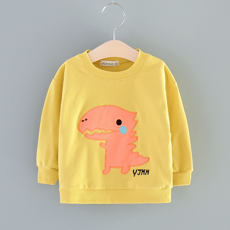 Cute Dinosaur Print Sweatshirt